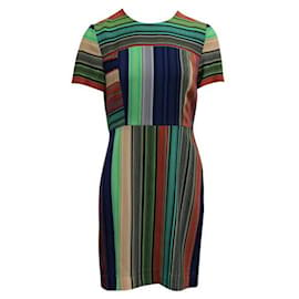 Diane Von Furstenberg-Diane Von Furstenberg Colorful Line Dress-Multiple colors