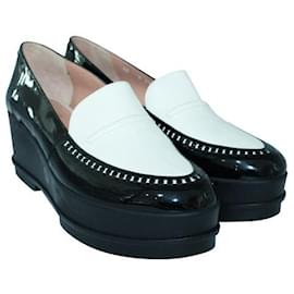 Autre Marque-CONTEMPORARY DESIGNER Black And White Yokolej Slip-On Loafer-Multiple colors
