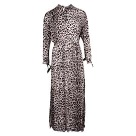 Autre Marque-DESIGNER CONTEMPORANEO Abito maxi con stampa leopardata-Altro