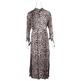 Autre Marque-Vestido largo con estampado de leopardo de DISEÑADOR CONTEMPORÁNEO-Otro