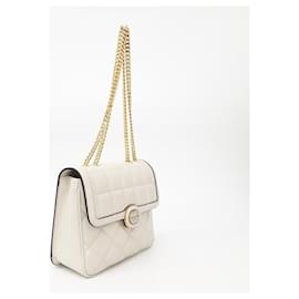 Gucci-Gucci  Décor Small Shoulder Bag (740834)-Cream