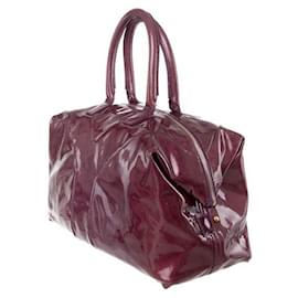 Yves Saint Laurent-Yves Saint Laurent Patent Leather Y Bag-Purple