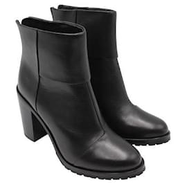 Autre Marque-Designer Contemporâneo The Newbury 2.0 Bota Tornozelo em Preto-Preto