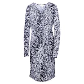 Michael Kors-MICHAEL MICHAEL KORS Black Leopard Print Sheath Dress-Black