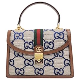 Gucci-Bolso Gucci Ophidia con asa superior (651055)-Multicolor