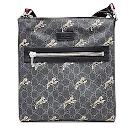Gucci-Gucci  PVC Crossbody Bag (474137)-Multiple colors,Grey