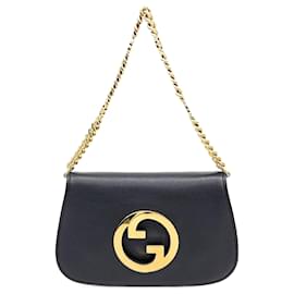 Gucci-Gucci  Blondie Shoulder Bag (699268)-Black