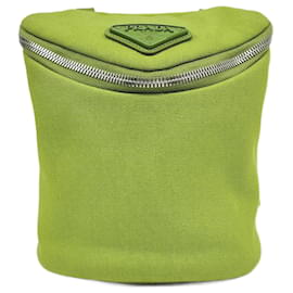 Prada-Prada  Canapa Bucket Bag (2VH147)-Other