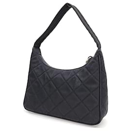 Prada-Prada  Quilted Hobo Bag (1NE051)-Black