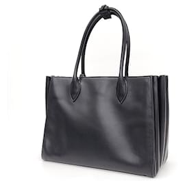 Prada-Prada  City Calf Tote/Shoulder Bag (1BG098)-Black