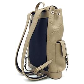 Gucci-Mochila Gucci GG em relevo (625770)-Marrom