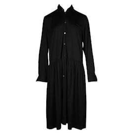 Junya Watanabe-Junya Watanabe Black Long Sleeve Dress-Black
