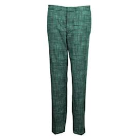 Marc Jacobs-Marc Jacobs Green & White Spotted Pants-Other