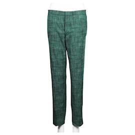 Marc Jacobs-Marc Jacobs pantalones de lunares verdes y blancos-Otro