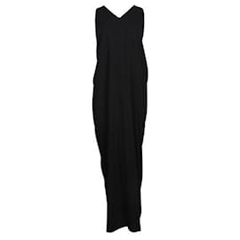 Autre Marque-Contemporary Designer Black Sleeveless Maxi Dress-Black