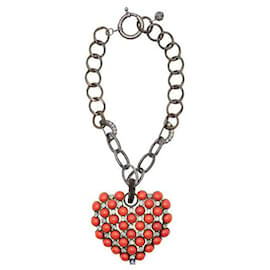 Lanvin-Lanvin Heart Necklace-Orange