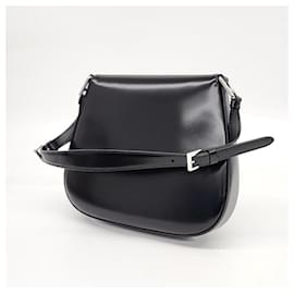 Prada-Prada  Cleo Brushed Shoulder Bag-Black
