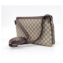 Gucci-Gucci  Ophidia GG Supreme Medium Shoulder Bag (523354)-Multiple colors,Beige