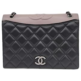 Chanel-Chanel Bolsa de ombro com corrente A93013-Preto,Multicor