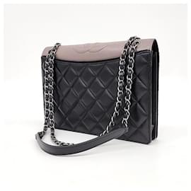 Chanel-Chanel Bolsa de ombro com corrente A93013-Preto,Multicor