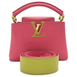 Louis Vuitton-Louis Vuitton Capucines Mini M59440-Rosa,Otro