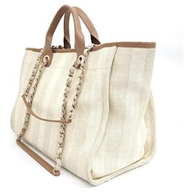 Chanel-Chanel  Doville Shoulder Bag A66941-Beige,Cream