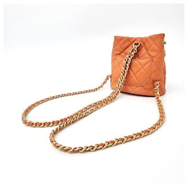 Chanel-Chanel Petit sac à dos AS3947-Orange