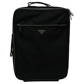 Prada-Prada Black Nylon Suitcase-Black