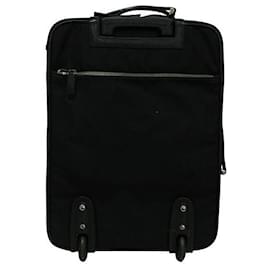 Prada-Prada Black Nylon Suitcase-Black