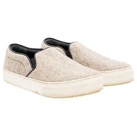 Céline Sneaker Slip On Celine in lana Grigio
