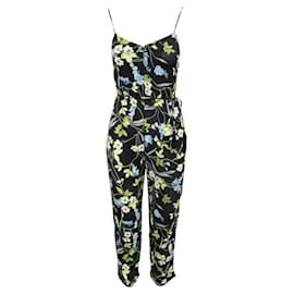 Reformation-REFORMATION Floral Print Jumpsuit with Spaghetti Shoulder Straps-Other