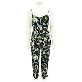 Reformation-REFORMATION Floral Print Jumpsuit with Spaghetti Shoulder Straps-Other