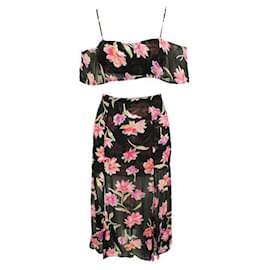 Reformation-REFORMATION Floral Skirt and Top Set-Other