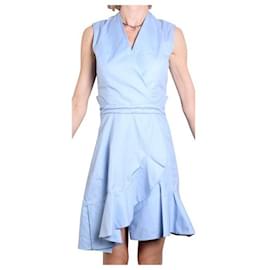 Autre Marque-CONTEMPORARY DESIGNER Pastel Blue Sleeveless Dress-Other
