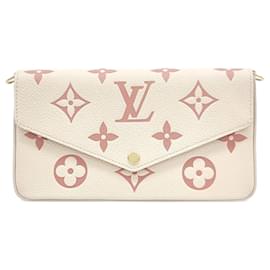 Louis Vuitton-Louis Vuitton  Pochette Félicie M82047-Pink,Cream