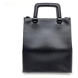 Louis Vuitton-Louis Vuitton Epi Sac Plat Plegado M58497-Negro