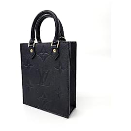 Louis Vuitton-Louis Vuitton  Empreinte Petit Sac Plat-Black