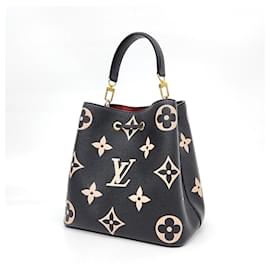 Louis Vuitton-Louis Vuitton Empreinte NeoNoe MM M45497-Preto,Multicor