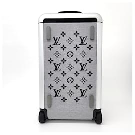Louis Vuitton-Bolsa de viaje suave Louis Vuitton Horizon 55-Gris
