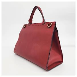 Gucci-Gucci GG Marmont cabas et sac à bandoulière (421890)-Rouge