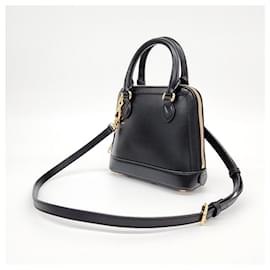 Gucci-GUCCI  Horsebit 1955 Mini Top Handle Bag (640716)-Black