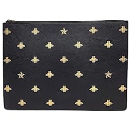 Gucci-Gucci  Clutch and Crossbody Bag (450976)-Black