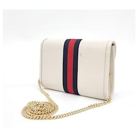 Gucci-Gucci  Raja Mini Crossbody Bag (573797)-Other,Cream