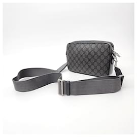 Gucci-Gucci  Ophidia GG Crossbody Bag (699439)-Other,Grey