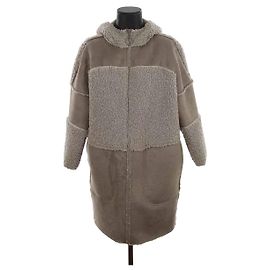 Bimba & Lola Manteau gris Gris
