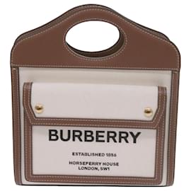 Burberry-Mini sac de poche Burberry-Marron