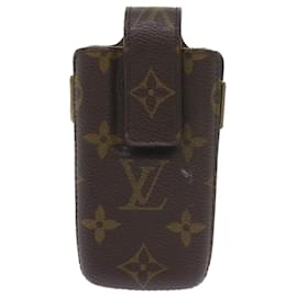 Louis Vuitton-Telefono Louis Vuitton Etui-Marrone