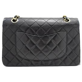 Chanel-Chanel forrado Flap-Negro