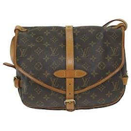 Louis Vuitton-Louis Vuitton Saumur-Marrone