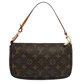 Louis Vuitton-Accesorios de Louis Vuitton Pochette-Castaño